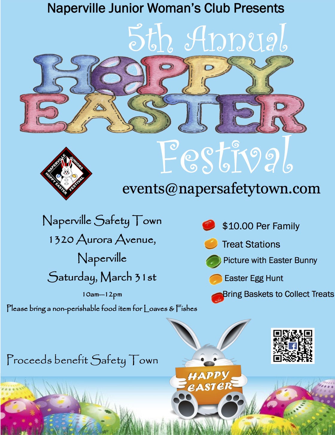 Naperville Junior Woman's Club Hoppy Easter Festival