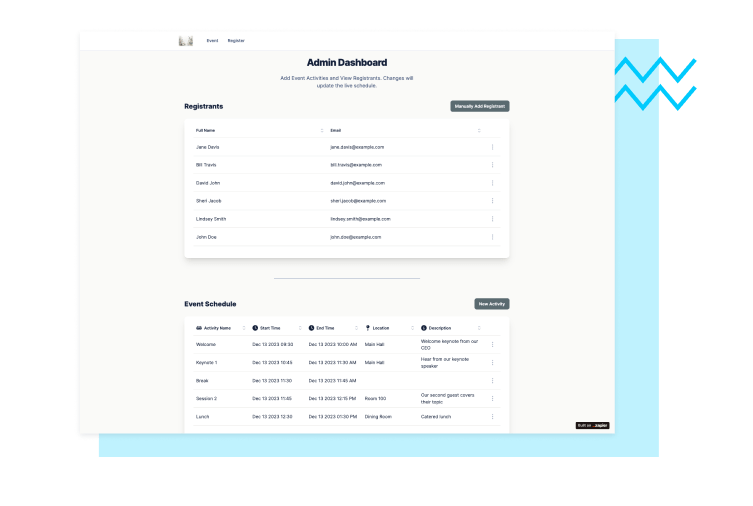 Effortlessly Manage Registrations and Ticketing