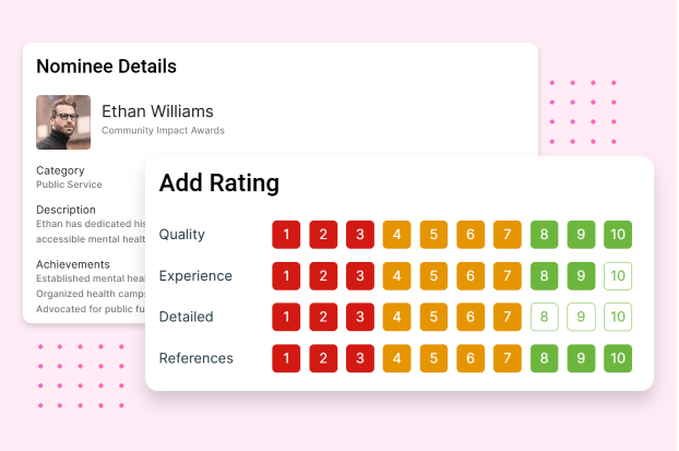 Effortless Voting and Judging Tools