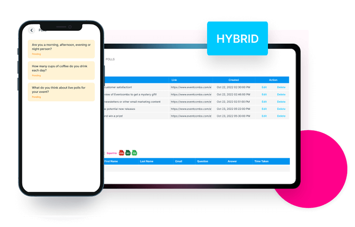 Boost Engagement in Hybrid and Virtual Events