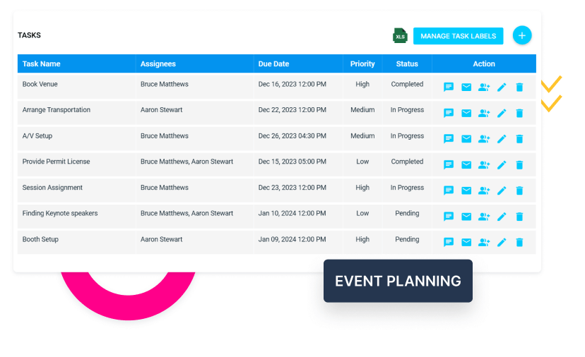 Streamline Complex Event Planning Effortlessly