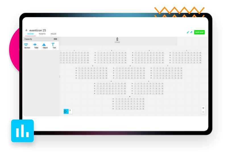 Design Event Spaces with Precision and Ease