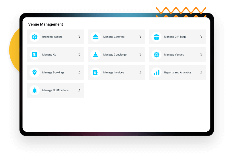 Manage Events, Venues, and Guests from a Single Dashboard