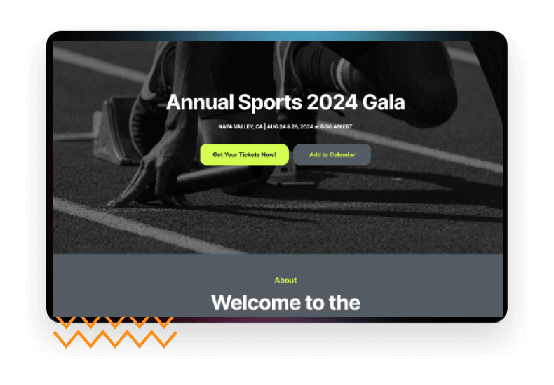 Event Management Software for Organized Sports Event
