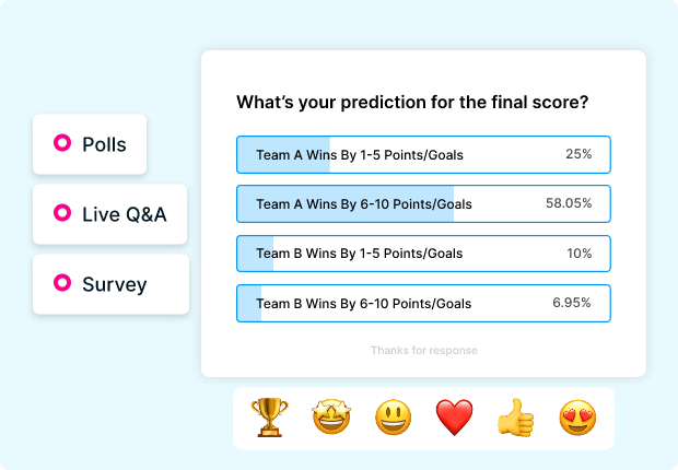 Unmatched Fan Engagement for Every Moment