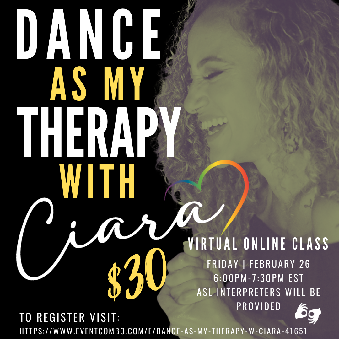 DANCE AS MY THERAPY W/ CIARA