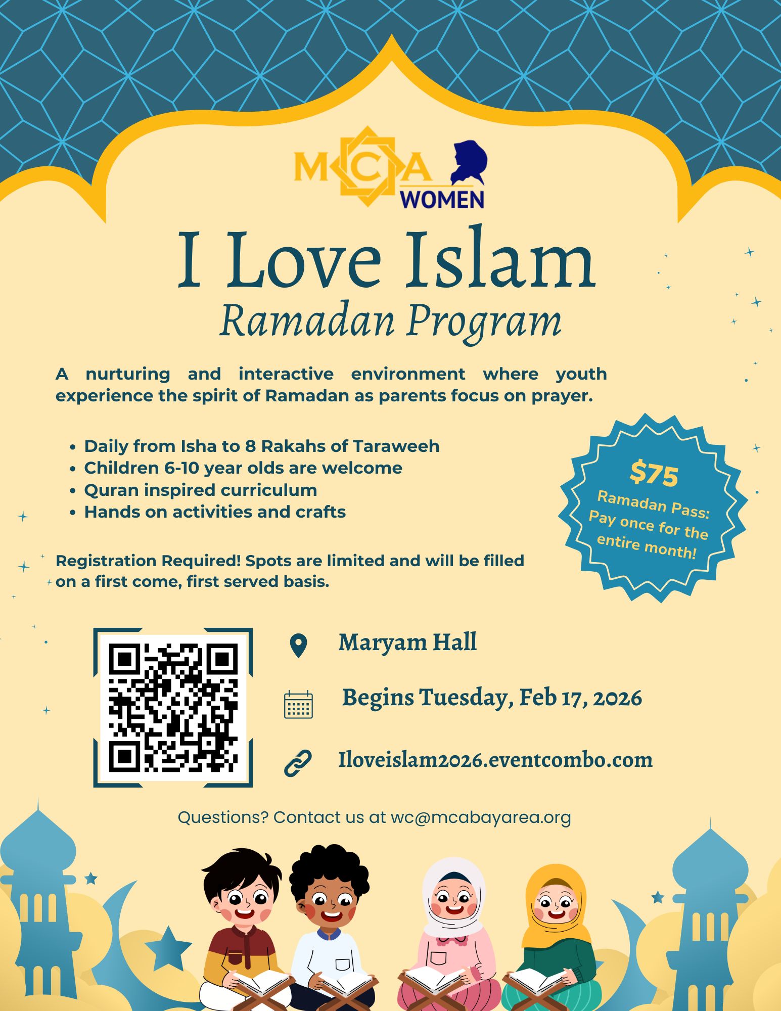 I Love Islam (6-10 year olds) - Ramadan 2026 
