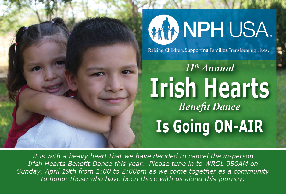 NPH USA's 11th Annual Irish Hearts Benefit Dance - On Air!!
