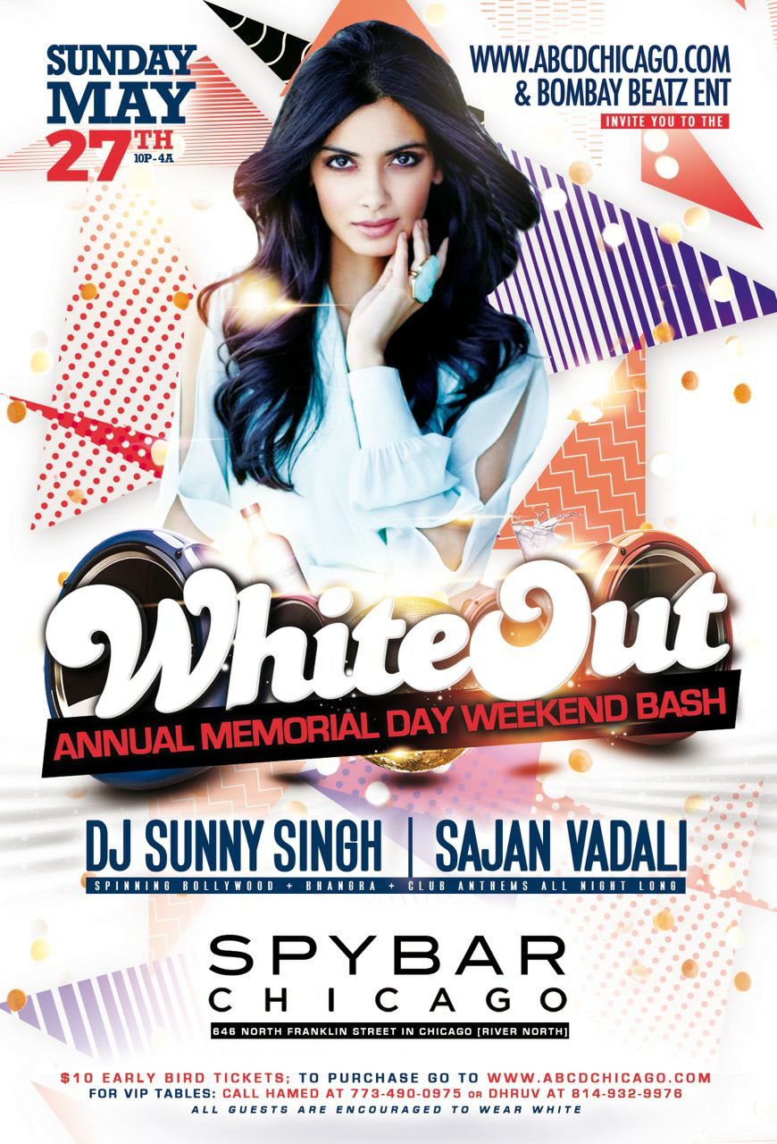 WHITE OUT - Annual MDW Bash! WHITE OUT - Annual MDW Bash!