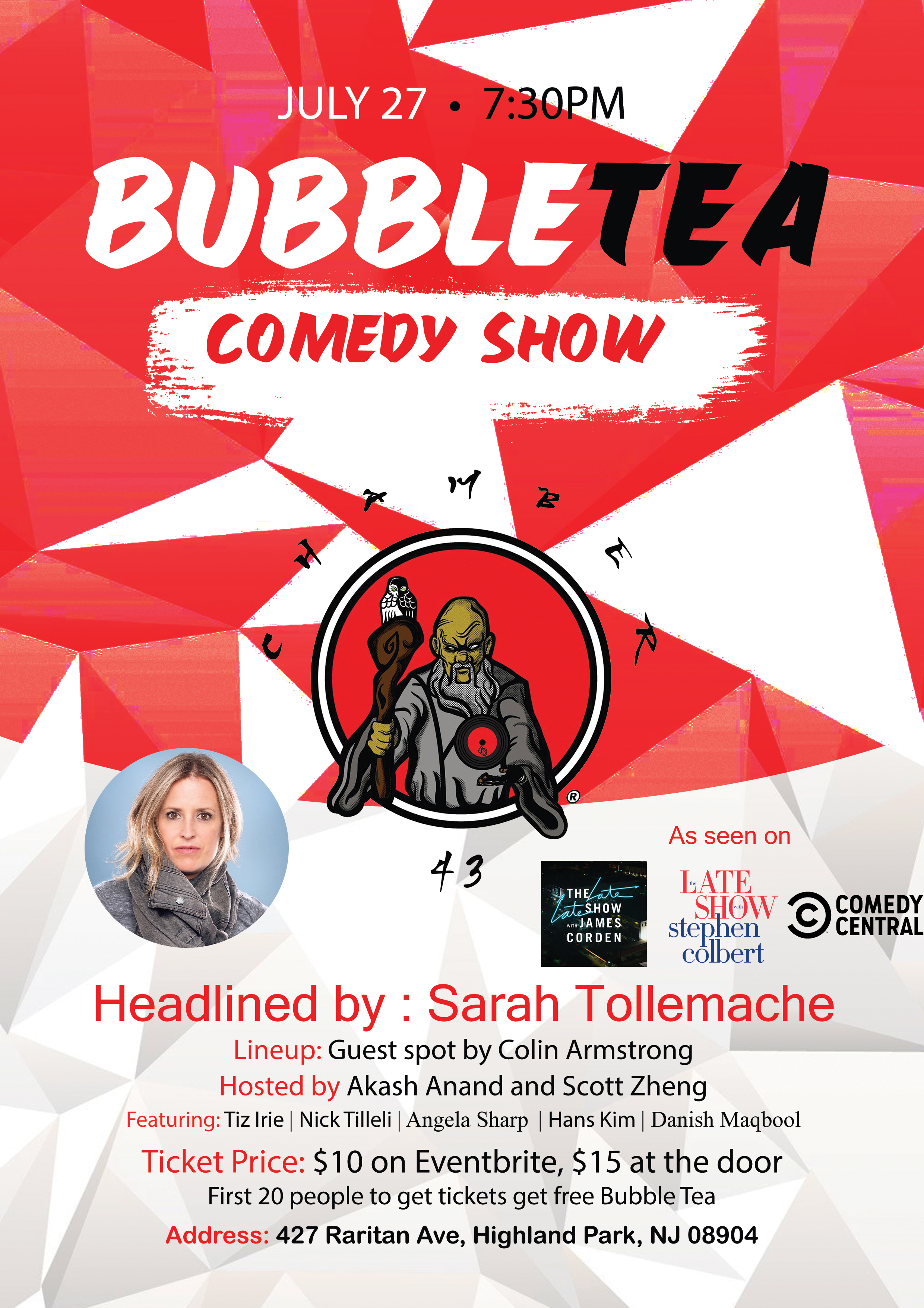 Bubble Tea Comedy Show 