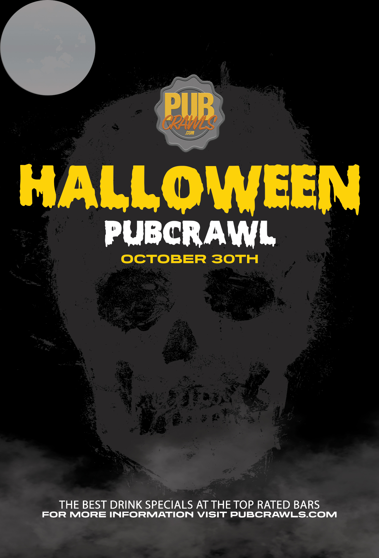 Fright Night Halloweekend Pub Crawl Albany
