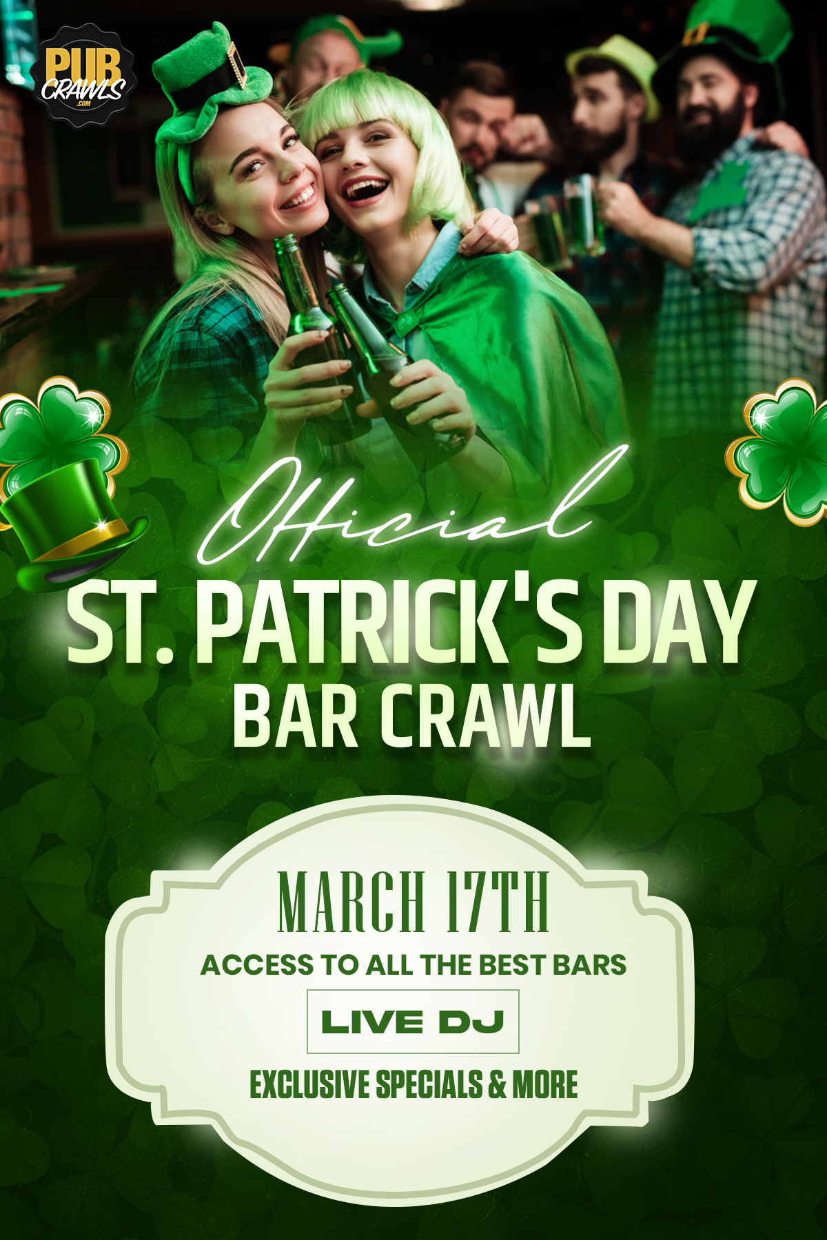 Columbus Official St Patrick's Day Bar Crawl