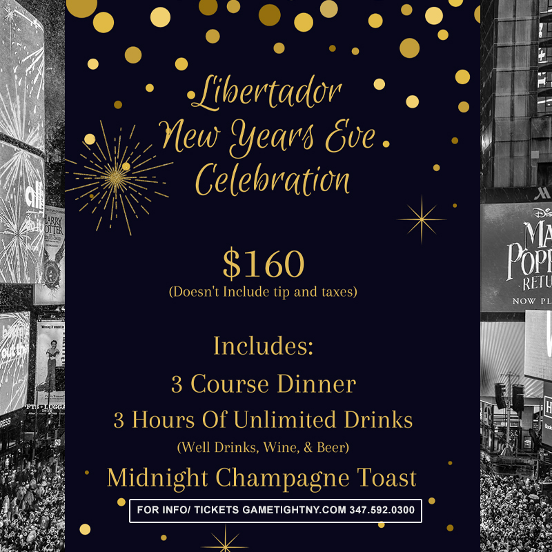 Libertador NYC New Year's Eve NYE Party 2022
