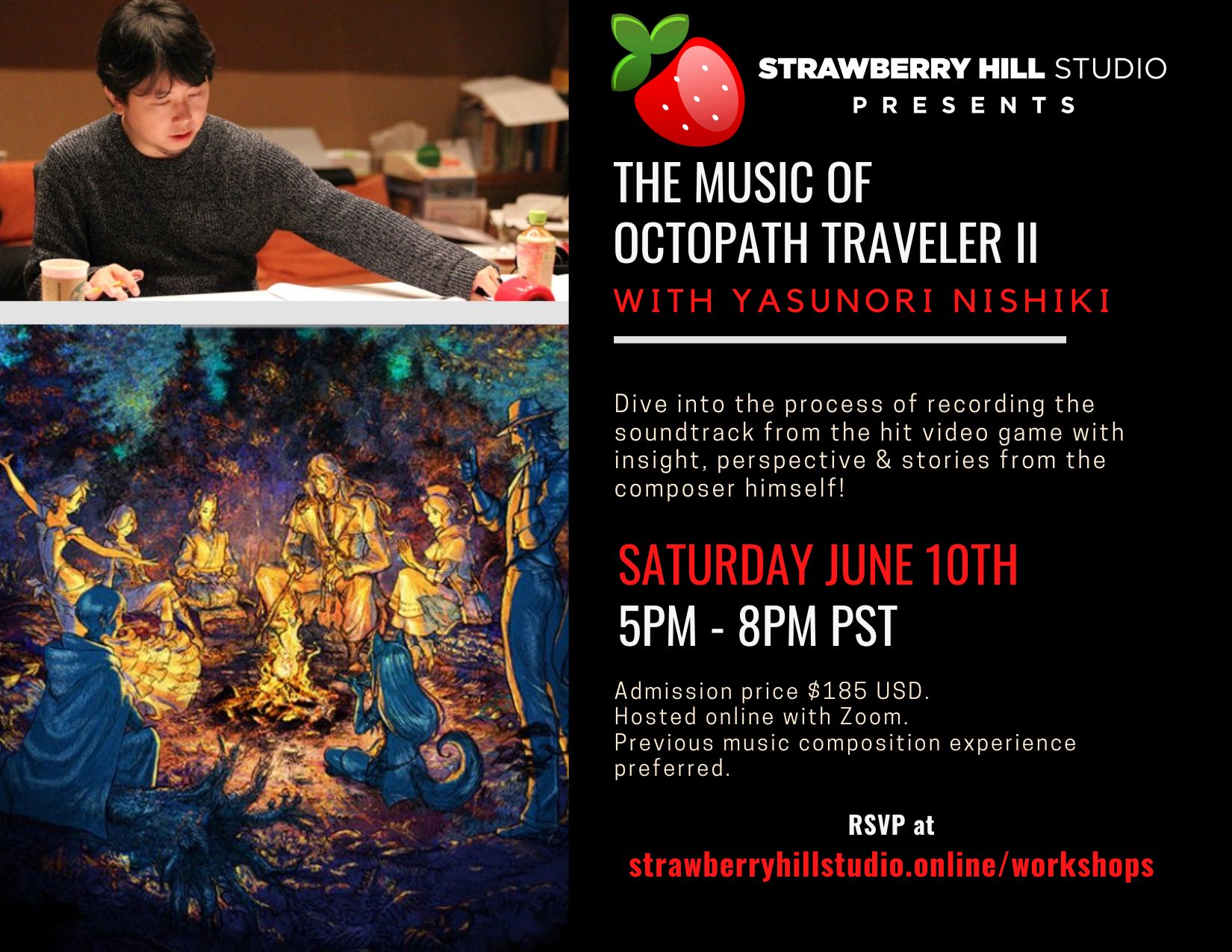 The Music of Octopath Traveler II w/ Yasunori Nishiki The Music of Octopath Traveler II w/ Yasunori Nishiki