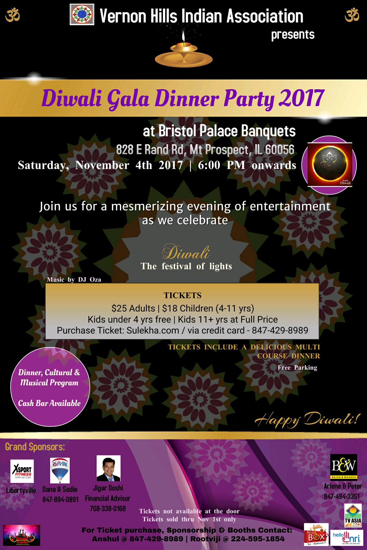 Diwali Gala Dinner Party