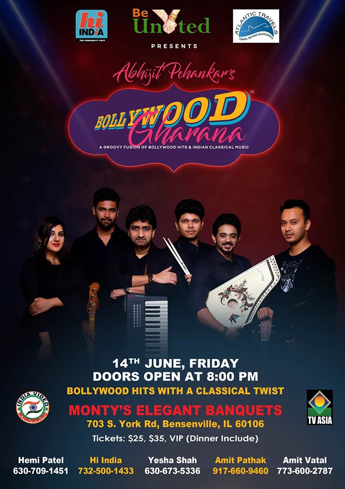BOLLYWOOD GHARANA LIVE IN CHICAGO