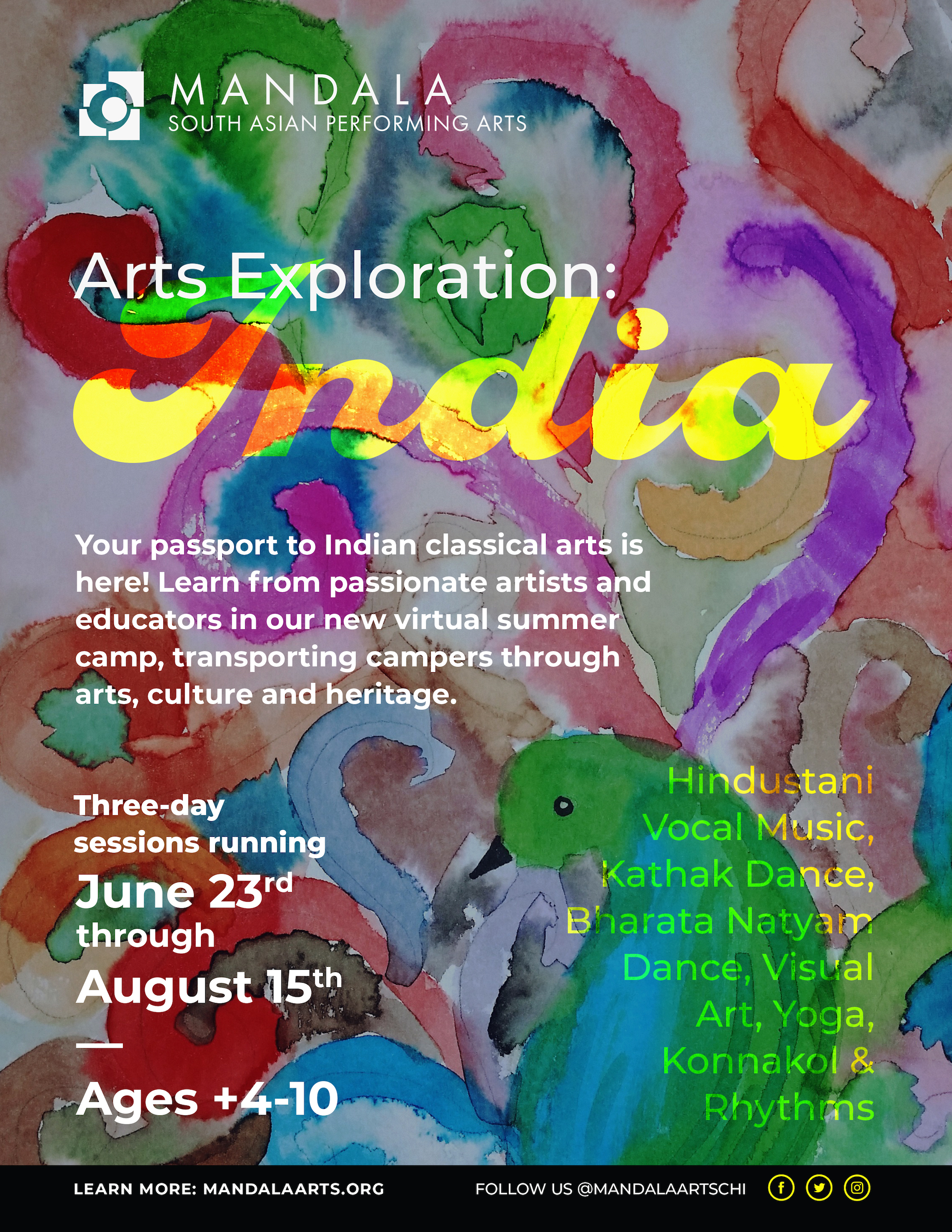 Arts Exploration: India - Yoga & Music Arts Exploration: India - Yoga & Music