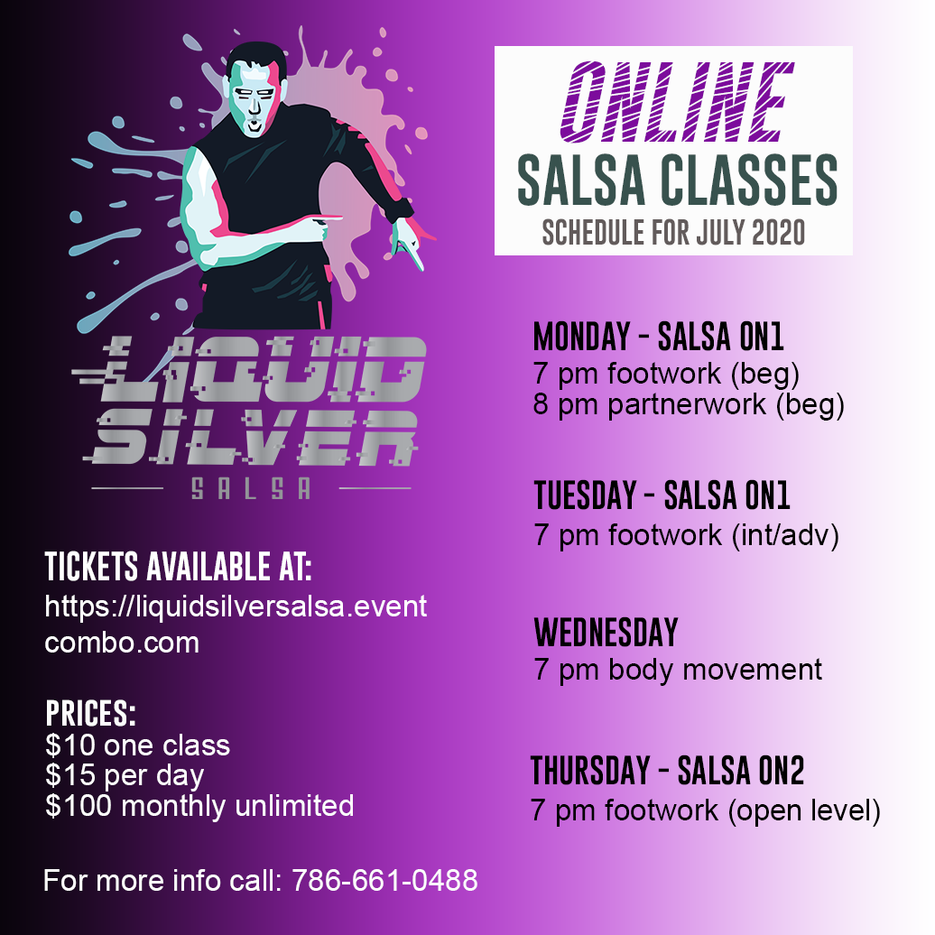 SALSA CLASS on2 footwork (open level)