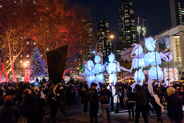 Experience Winter’s Eve At NY’s Lincoln Square 