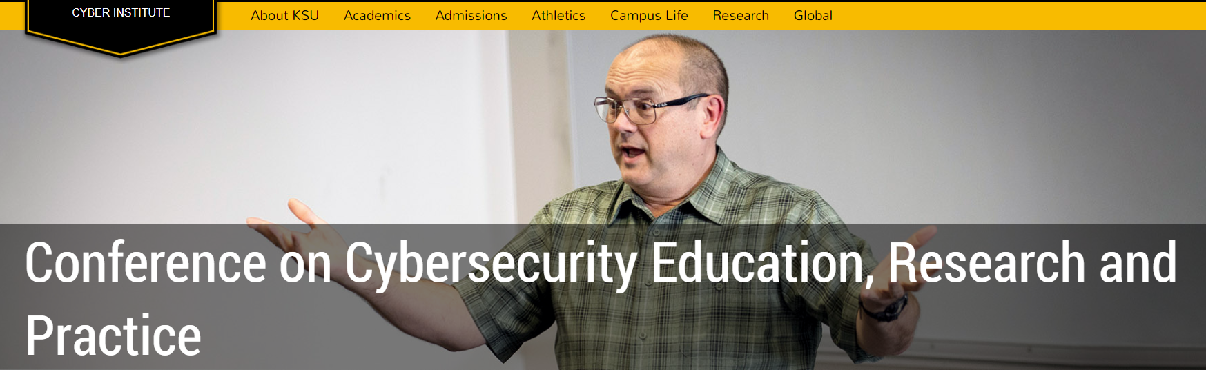 CCERP: Conference on Cybersecurity Education, Research, and Practice 2021