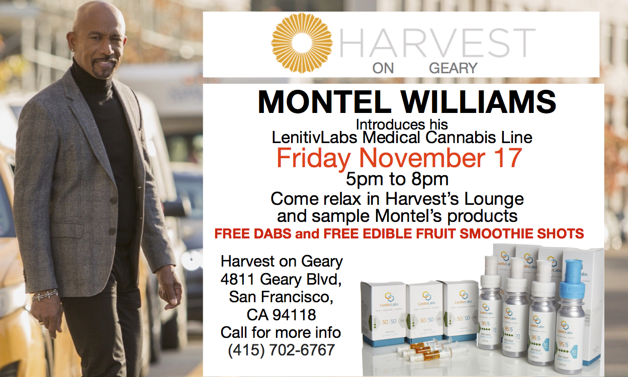 MONTEL WILLIAMS Introduces his LenitivLabs Medical Cannabis Line
