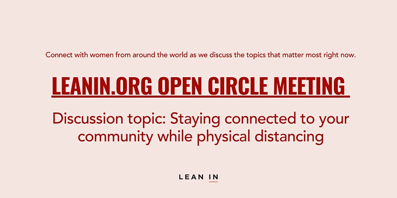 LeanIn.Org Open Circle Meeting