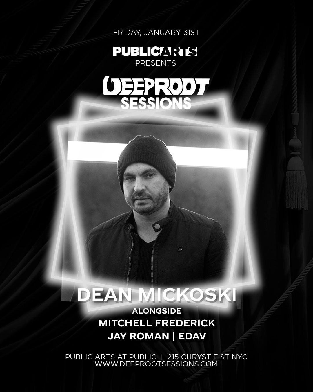 Public Arts ft. Special Set by Dean Mickoski