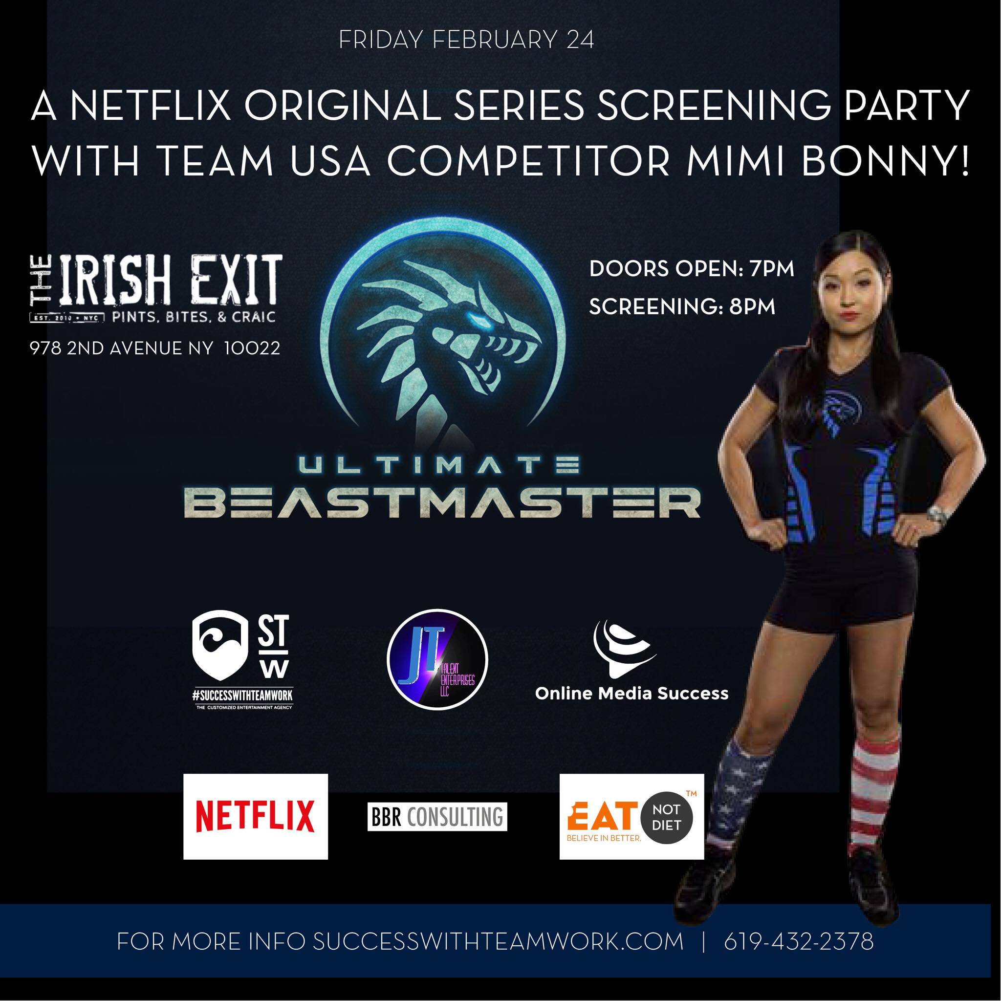 Netflix Original Series "Ultimate Beastmaster" Screening & Party