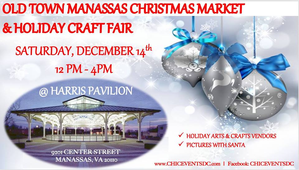 Old Town Manassas Christmas Market and Holiday Craft Fair