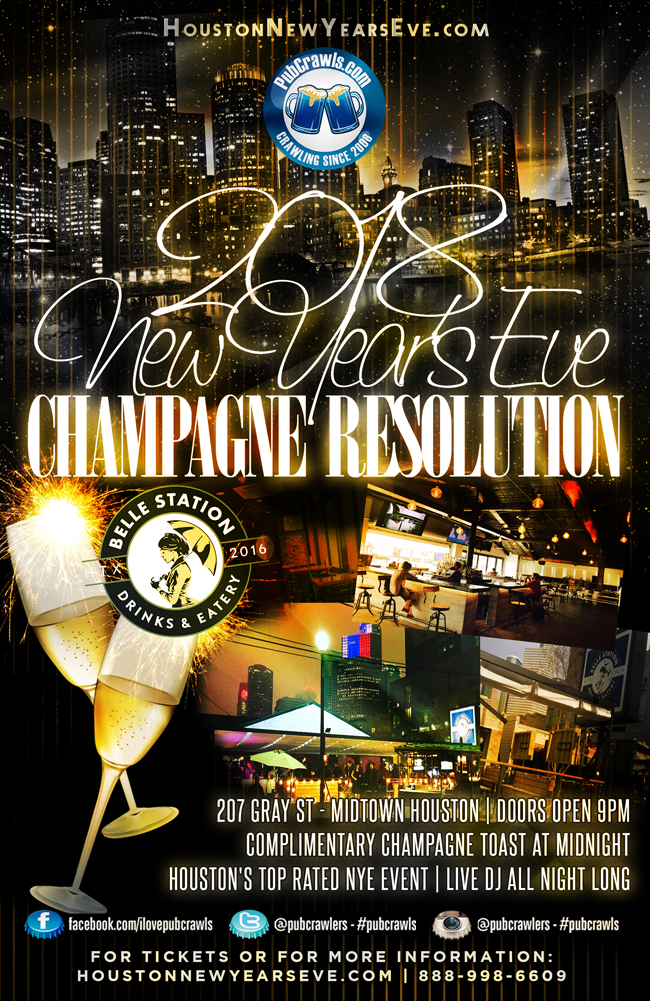 Belle Station "Champagne Resolution" New Year's Eve 2018