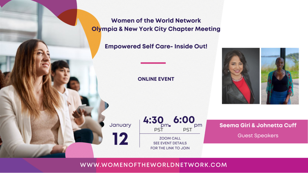 WOTWN Olympia & New York City Chapter: Empowered Self Care - Inside Out