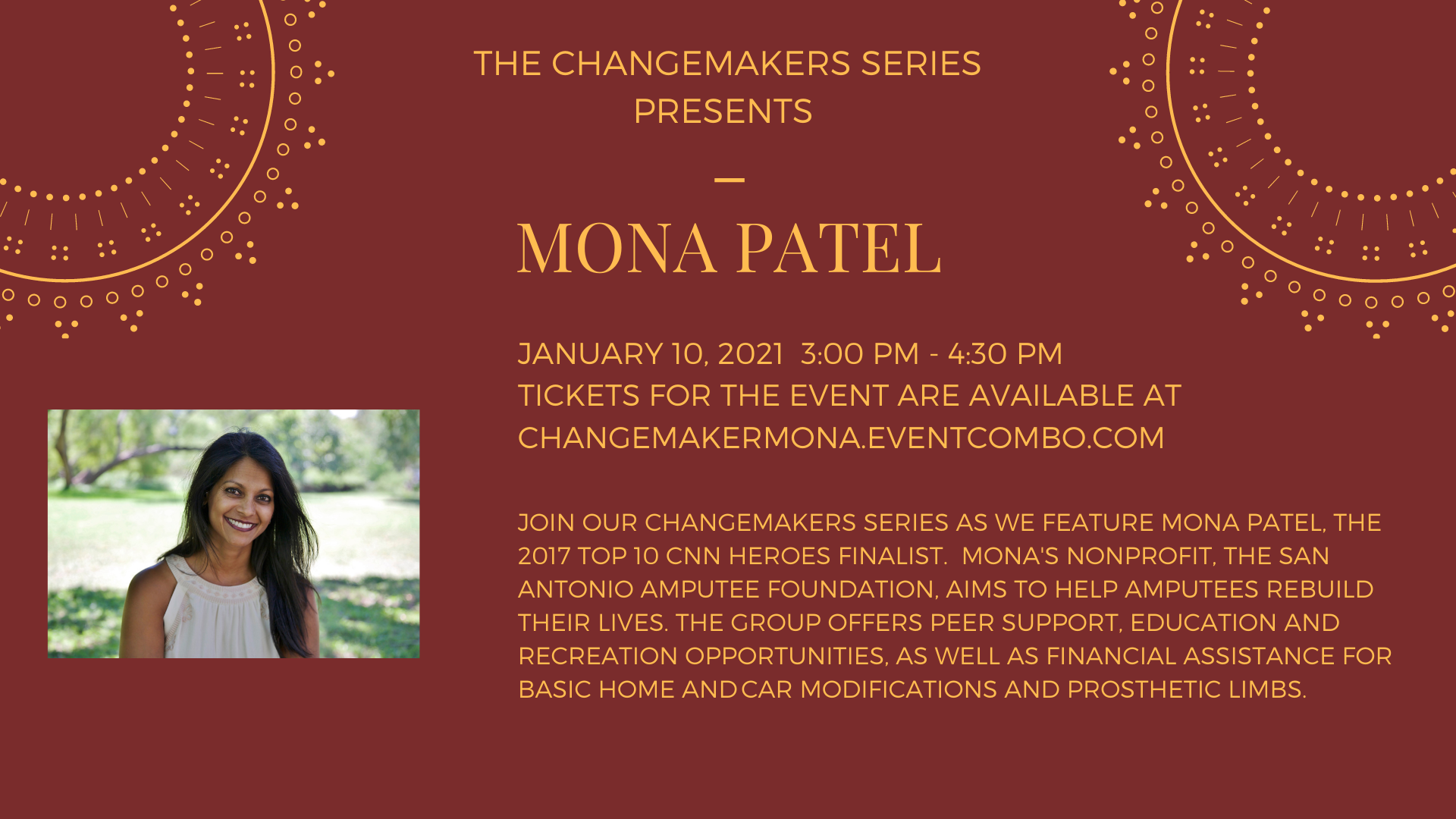 Changemaker Mona Patel - 2017 CNN Heroes Finalist
