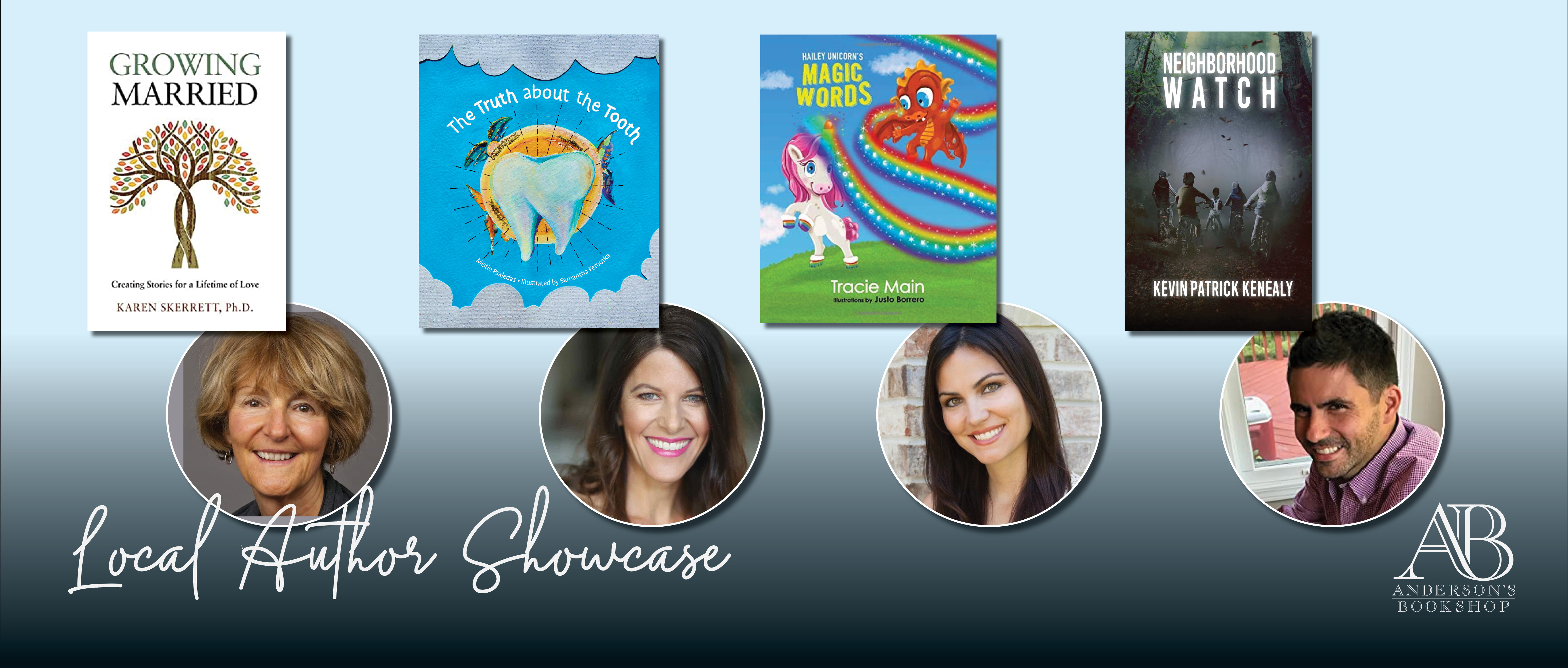 In-Person Event: October Local Author Showcase In-Person Event: October Local Author Showcase