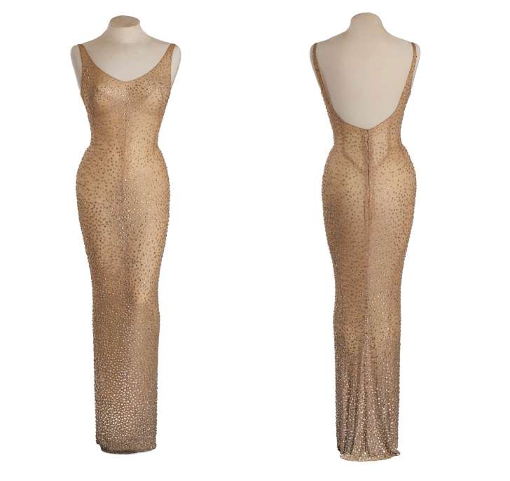 Marilyn Monroe’s “Happy Birthday, Mr. President” Dress Sells at Auction