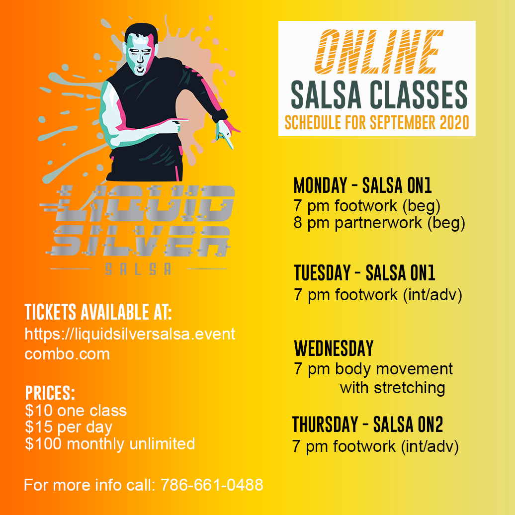 Salsa Class on 2 Footwork (Intermediate)