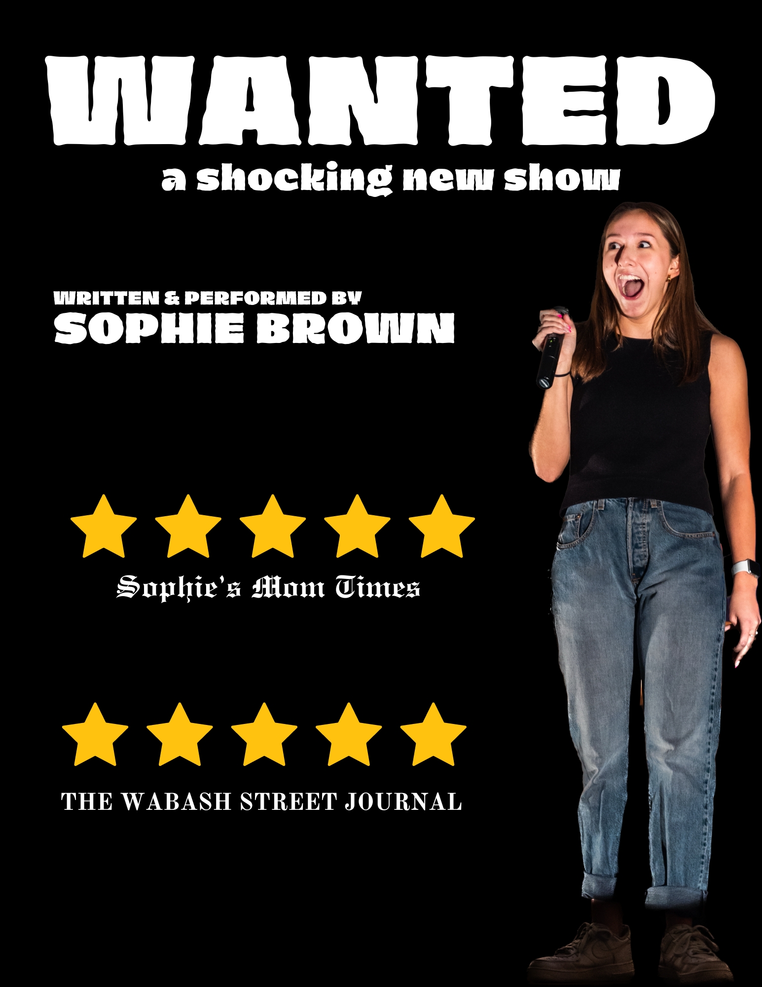 Solo Sunday Presents "WANTED" by Sophie Brown Solo Sunday Presents "WANTED" by Sophie Brown