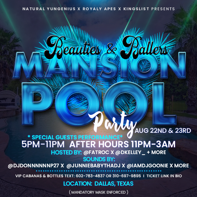 Beauties & Ballers Mansion Pool Party Beauties & Ballers Mansion Pool Party