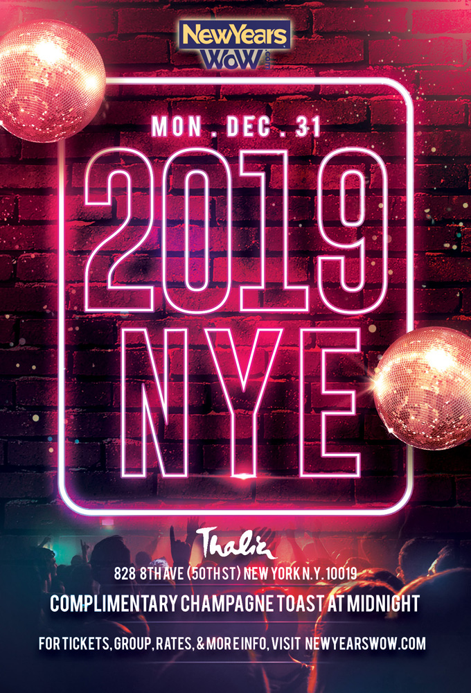 Thalia Lounge New York City NYE 2019