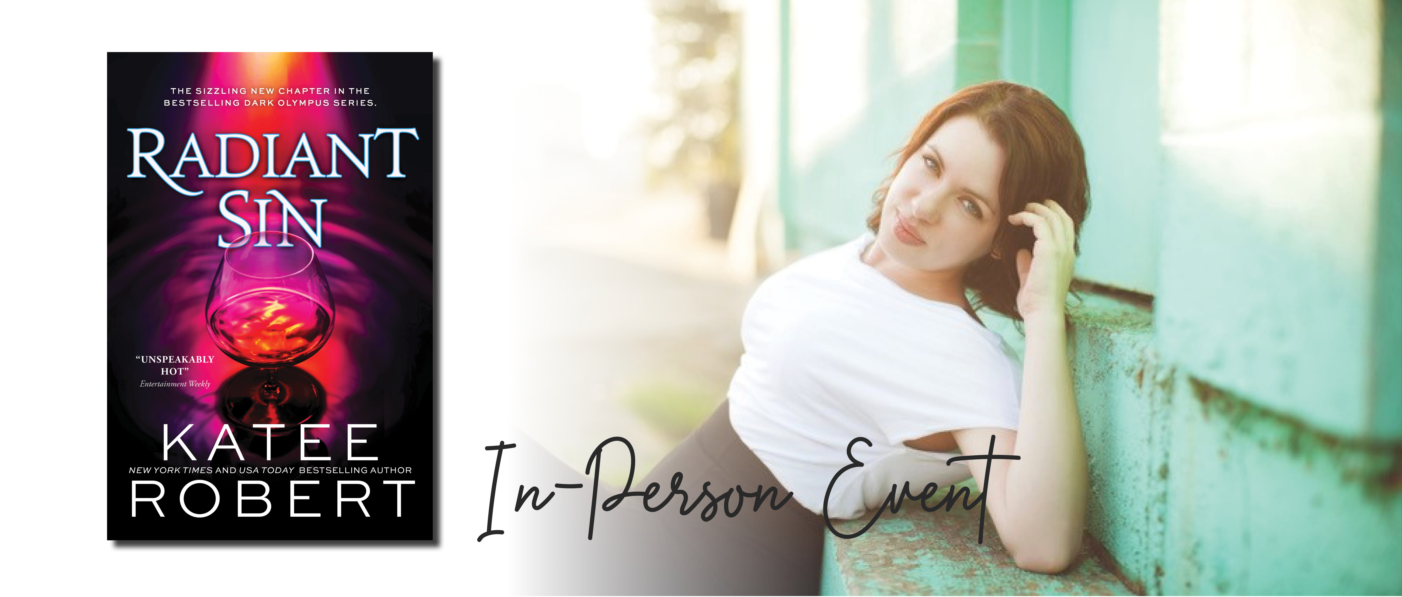 Author Event with Katee Robert/Radiant Sin