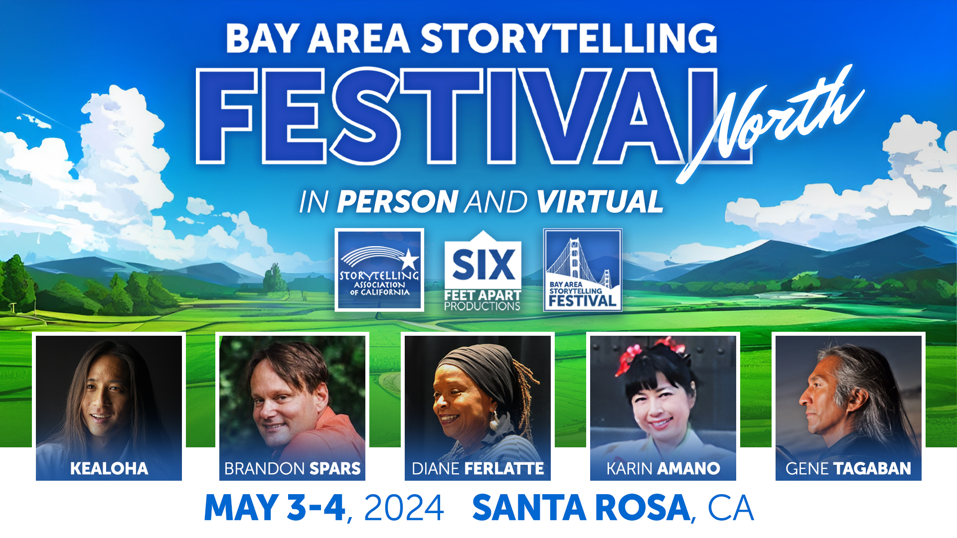Bay Area Storytelling Festival North 2024