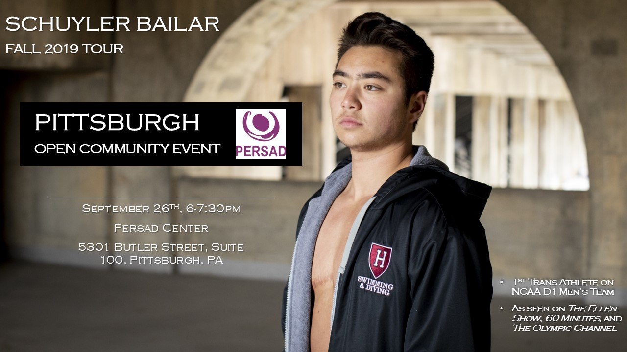 Schuyler Bailar Speaks in Pittsburgh