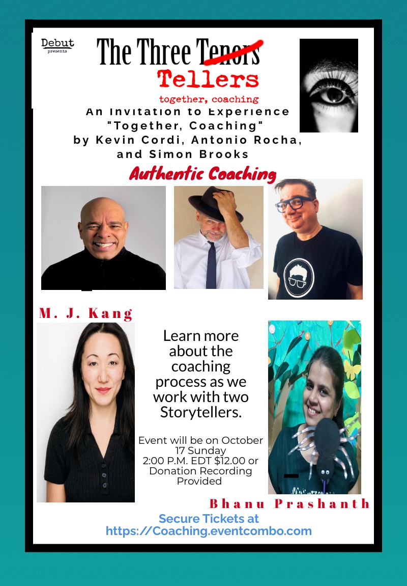 Debut presents: Up Close and Personal Coaching with Kevin Cordi and Antonio Rocha and Simon Brooks! Debut presents: Up Close and Personal Coaching with Kevin Cordi and Antonio Rocha and Simon Brooks!