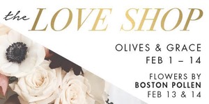 Valentine's Day Flower Bouquet Pop-Up with Boston Pollen