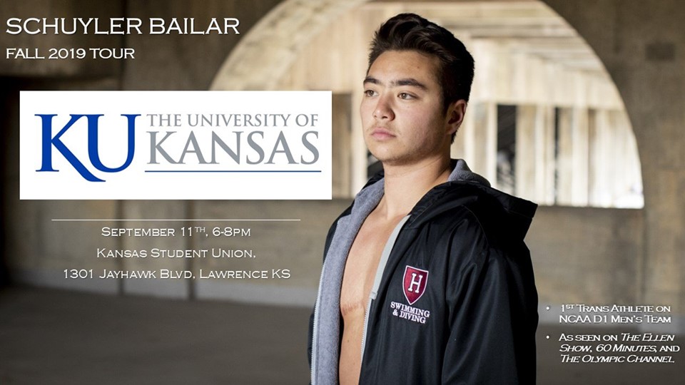 Schuyler Bailar Speaks at KU