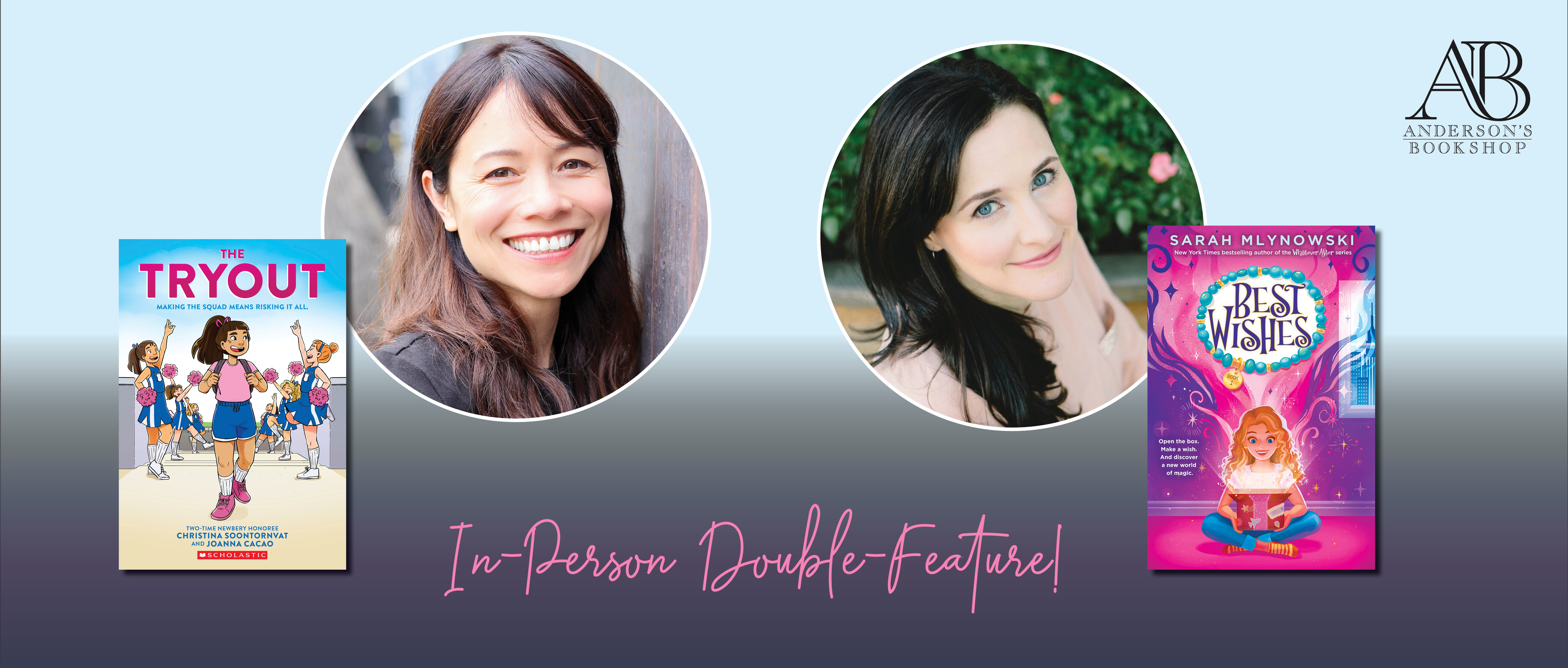 In-Person Event with Christina Soontornvat and Sarah Mlynowski