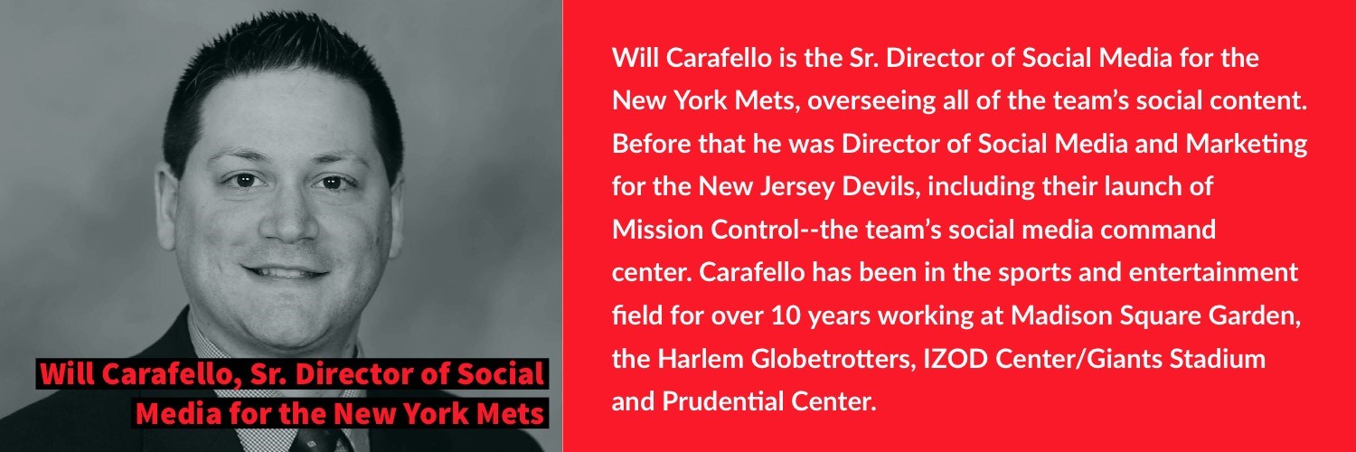 Recording of @Sree socialmedia xSPORTS workshop w/ NFL, Mets, Jets, NYRR and more