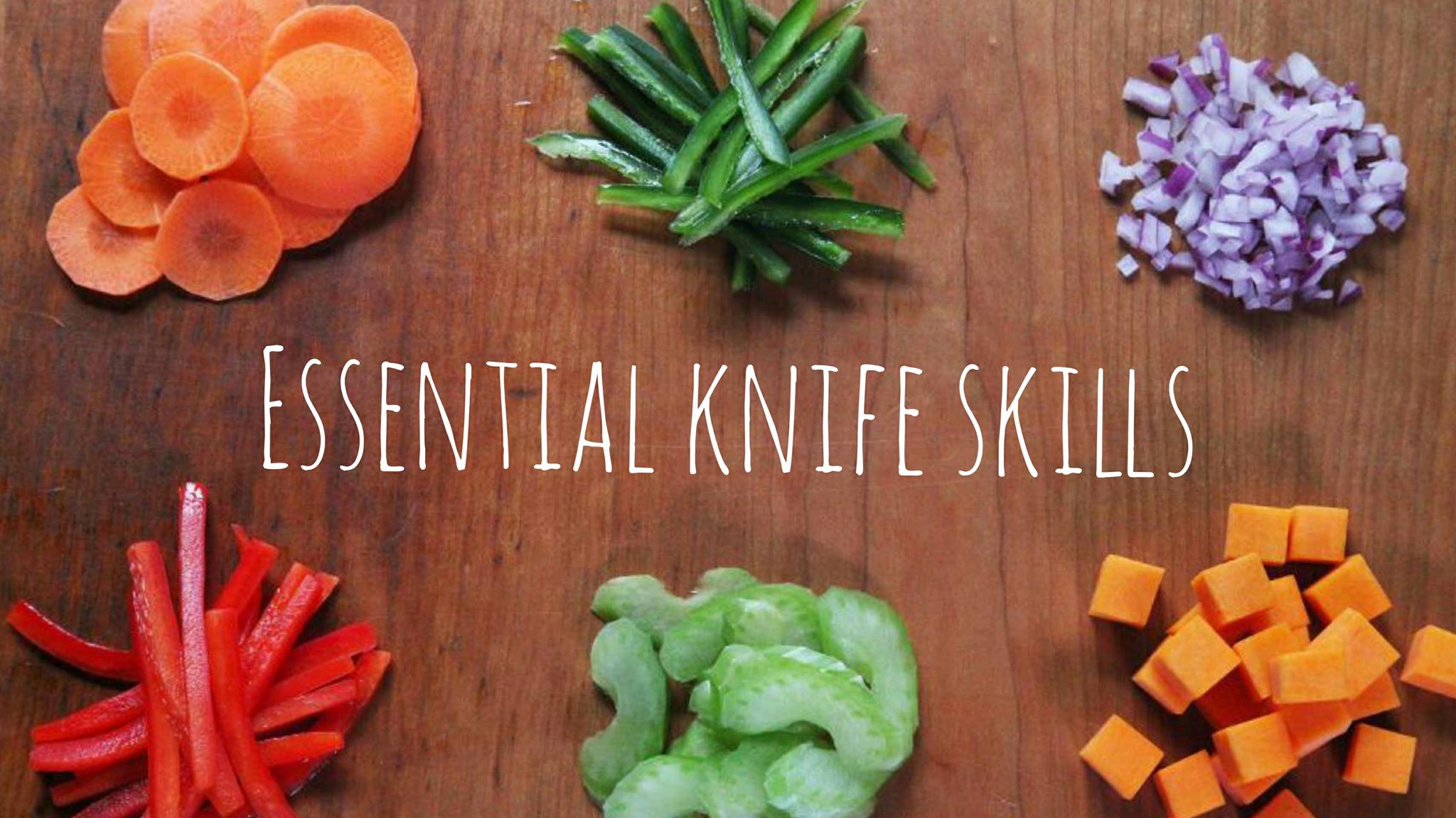 Essential Knife Skills Cooking Class