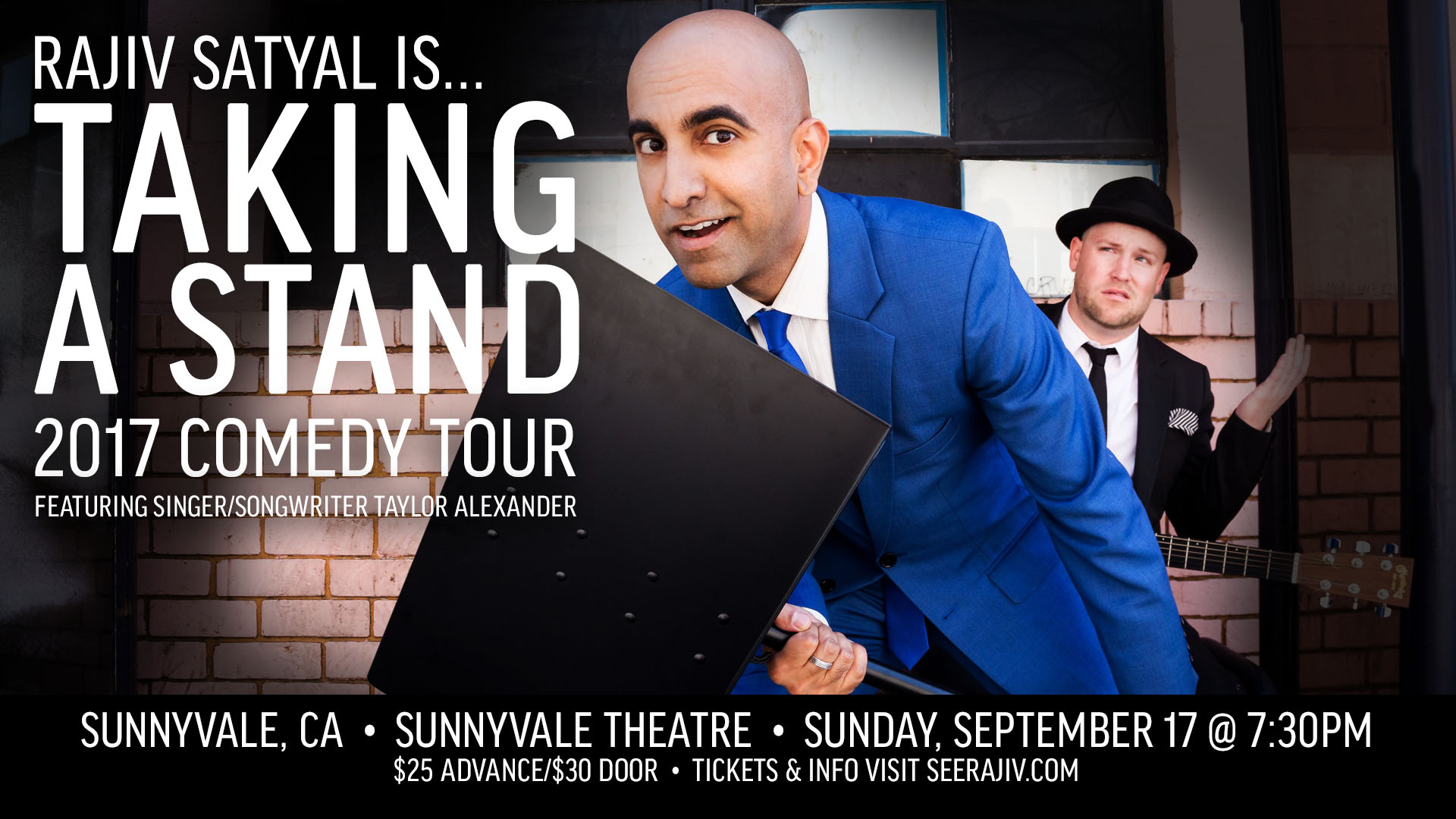 Rajiv Satyal's Taking a Stand Comedy Tour - Sunnyvale