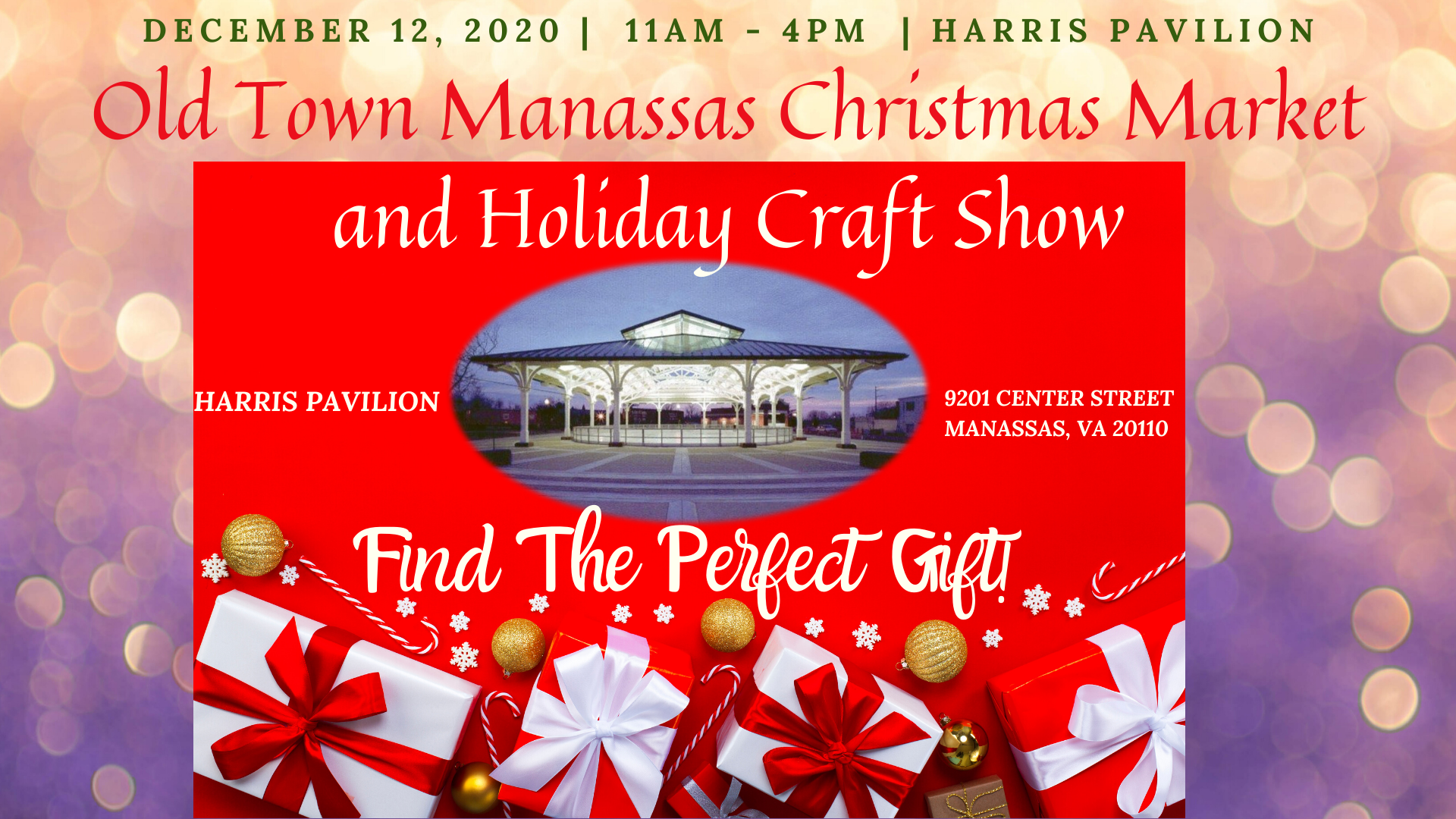Old Town Manassas Christmas Market and Holiday Craft Fair