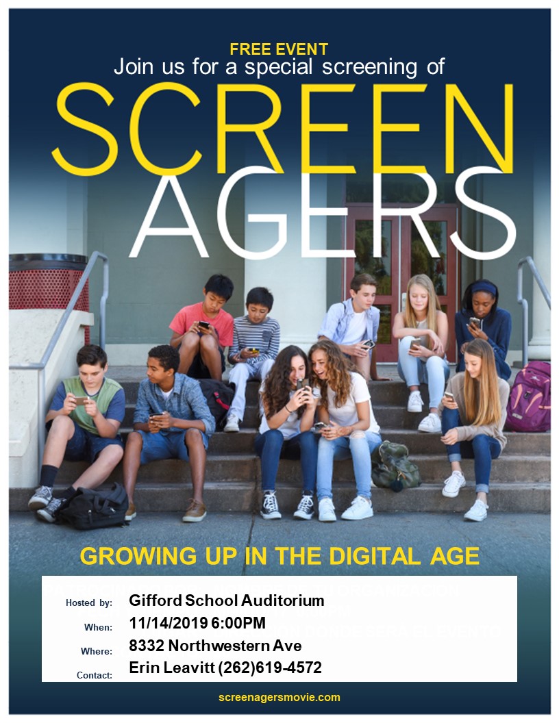 Screenagers Film Presented By Gifford School
